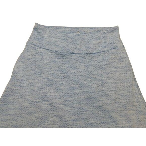 MPG Size S Small Blue print Flared A line Sporty Active Skirt - Picture 2 of 2